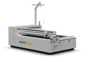 Foam or plastic, textiles or wood: the modular system XL-1600 from eurolaser allows the processing of a wide variety of materials on a single machine without significant modifications.