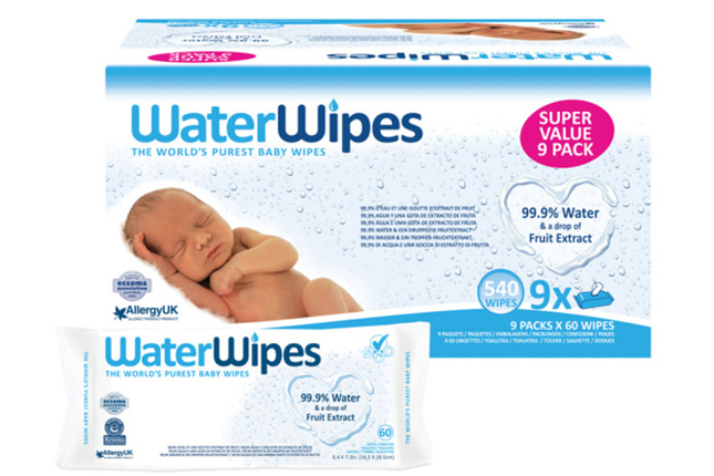 Waterwipes Biodegradable Baby Wipes 60 Pack X 4