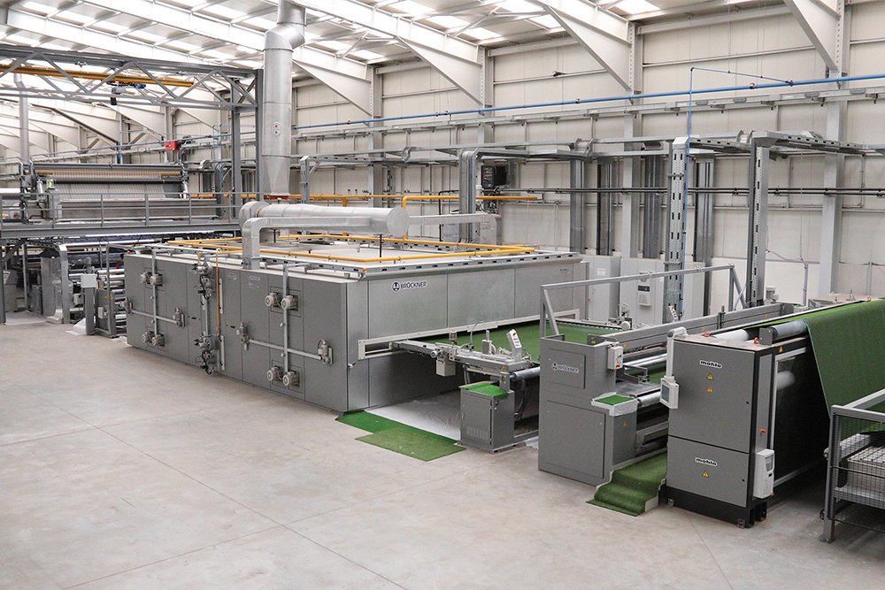 Finishing lines for carpets and textile floor coverings – BRÜCKNER ...