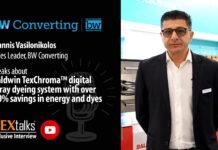 Yiannis Vasilonikolos discusses groundbreaking Baldwin TexChroma™ with the potential to revolutionize the textile dyeing industry