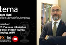 Matteo Mutti talks about ITEMA iSAVER® resource optimization and future trends in weaving technology