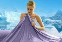 Purple radiative-cooling fabric stays 6.2°C cooler than conventional purple cotton
